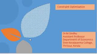 Utility maximisation condition [upl. by Okimik]