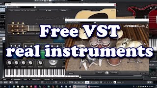 Free Realistic Instruments VST 2019 [upl. by Bridgid]