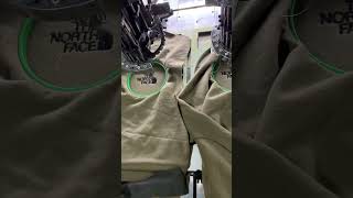 Embroidery process at Cotton fleece Fabric [upl. by Spencer778]