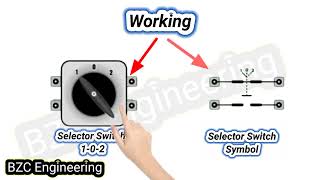 Selector Switch 102 Connection Selector Switch Connection Selector Switch Lagane Ka Tarika [upl. by Anoy]