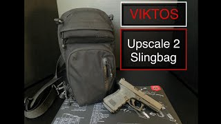 VIKTOS Upscale 2 Slingbag  BEST SHTF CCW EDC SLINGBAG ON THE MARKET [upl. by Tankoos]