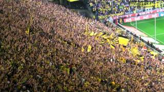 Stimmung Südtribüne Borussia Dortmund vs Hannover 96 41  BVB Atmosphere 02042011 [upl. by Assina151]