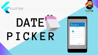 📆Date Picker  DatePicker in Flutter [upl. by Adnimra]