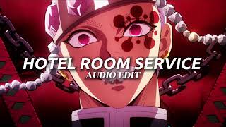 Hotel Room Service • Pitbull audio edit [upl. by Kcarb]