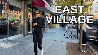 NEW YORK CITY Walking Tour 4K  EAST VILLAGE [upl. by Anpas413]