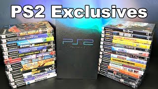 PlayStation 2 PS2 EXCLUSIVE Games  30 Games You Can’t Play Anywhere Else [upl. by Ahsienom]