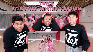 TWICE  SCIENTIST CHOREOGRAPHY MOVING VERSION REACTION [upl. by Nibla]