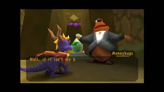 Spyro 2 Riptos Rage PS1 Walkthrough 17  World 2 Magma Cone [upl. by Lesnah919]