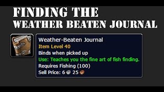 World of Warcraft  Guide  Finding the WeatherBeaten Journal  EASY METHOD [upl. by Dorr495]