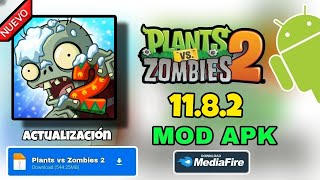 Plantas vs Zombies 2 Mod Apk 1182 Para Android 2024  TODO DESBLOQUEADO ✅ [upl. by Hosbein159]