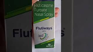 FLUTIWAYS NASAL SPRAY  USES SIDE EFFECTS AND BENEFITS  MEDICIN [upl. by Klarika]