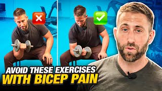 STOP These Exercises With Bicep Tendonitis [upl. by Yboc]