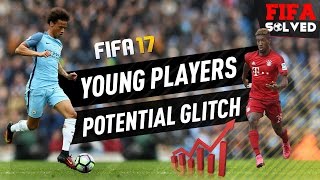 FIFA 17 Career Mode Young Players Potential Glitch [upl. by Artinad154]