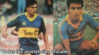 Todas las asistencias de Alfredo Graciani en Boca  Oficiales [upl. by Stevenson765]