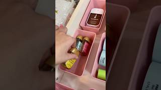 Organizing my new vanity Rae music makeup skincare grwm [upl. by Imoan45]