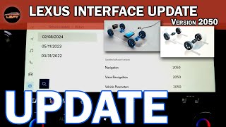 Finally an update to the Lexus Interface Version 2050 [upl. by Ehrman231]