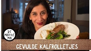 Lekker recept Italiaans gevulde kalfsschnitzels [upl. by Phi875]