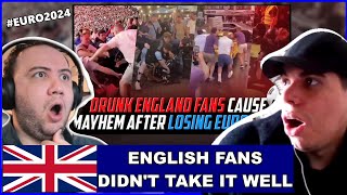 England Fans Brawl at Home and Abroad After Losing Euro 2024  TEACHER PAUL REACTS [upl. by Ainotna]