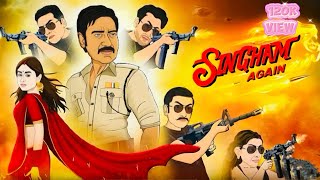 Singham Again Movie Spoof  ES Sumaiya।।Hindi cartoon move।।2024 [upl. by Remled334]