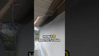 🛡️ How to Protect Everything When Using a Paint Sprayer 🎨💨 diy painter contractor howto home [upl. by Viva940]