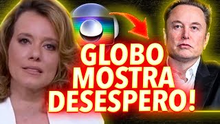 BLOGUEIRAS DA GLOBO MOSTRAM DESESPERO COM ATAQUES DE ELON MUSK CONTRA A IMPRENSA ESQUERDISTA [upl. by Harris]