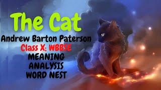 The Cat by Andrew Barton Paterson  Line by Line meaning amp explanation in Bengali with Word Nest [upl. by Lagasse323]