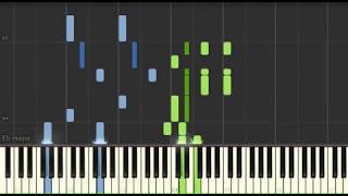 Reir Llorando Synthesia Piano Tutorial Pasillo [upl. by Llenet]