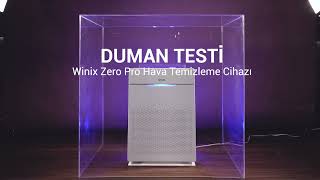 WINIX Zero Pro Hava Temizleyici Duman Testi [upl. by Calen368]