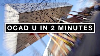 Tour OCAD University in just 2 minutes [upl. by Kappenne]