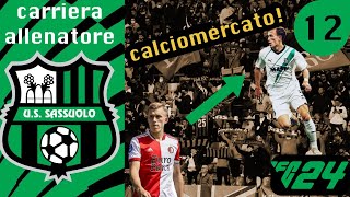 CALCIOMERCATO  EP12 CARRIERA ALLENATORE SASSUOLO su FC 24 [upl. by Furie458]