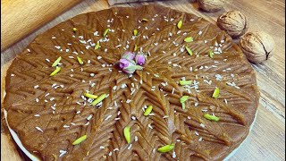 How to make Iranian saffron halva  halva recipe [upl. by Hezekiah51]