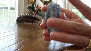 Crystal Healing with Blue Kyanite [upl. by Glyn]