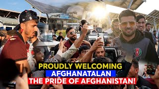 Highlights from AfghanAtalans Arrival to Kabul  ICC CWC 2023  ACB [upl. by Strephon]