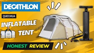 Decathlon  Quechua  Air Seconds  FampB 41 Inflatable Tent  Review [upl. by Goulet]