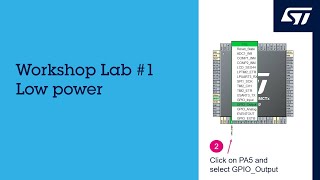 STM32U0 Workshop  Lab 3 Low Power [upl. by Saberio]