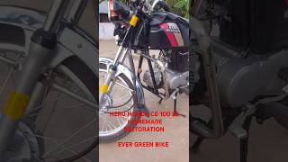 HERO HONDA CD 100 SS HOME MADE RESTORATION2024 [upl. by Ayotas29]