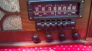 1947 Firestone Air Chief Model 4A21 Adam Vintage Radio [upl. by Yreneh11]