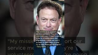 Gary Sinise A Hero for US Veterans and First Responders [upl. by Moya]