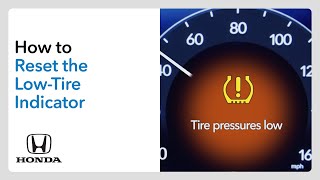 How to Reset the Tire Pressure Indicator [upl. by Rockafellow]