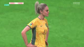 Australia vs England FIFA Women World Cup 2023 Semifinals  FIFA 23 [upl. by Hcirdeirf]