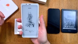 WHITE ONYX BOOX PALMA ebook reader in a smartphone format  unboxing and first start [upl. by Charley]