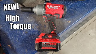 Craftsman V20 Brushless RP 12quot Drive High Torque Impact Wrench Review CMCF940M1 [upl. by Arvonio]