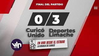 EN VIVO  Curicó Unido Vs Deportes Limache [upl. by Aimet]