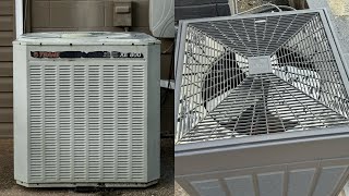 Vintage Trane XE 800 and Elite Air Conditioners [upl. by Kristoforo]