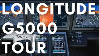 MSFS 2020 Cessna Citation Longitude Tutorial  Garmin G5000 Avionics Tour [upl. by Haisi545]