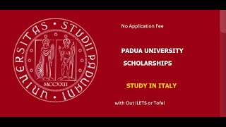 quotAdmission in Padua University No Application Fees No IELTS  HassleFree Processquot [upl. by Timmi]