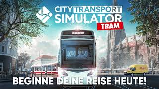 City Transport Simulator Tram  Jetzt auf Steam amp Epic ctstram [upl. by Irehc77]