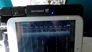 InFlight quotSDR Touchquot 430MHz Ham Band [upl. by Corb]