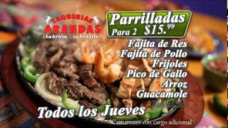 Taquerias Arandas  Fajita Thursdayswmv [upl. by Schou414]