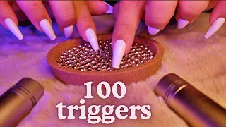 ASMR Triggers Changing Every Minute  Tapping amp Scratching No Talking [upl. by Ahsielat774]